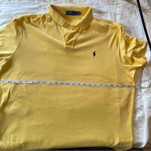 Ralph Lauren Yellow Polo Shirt for Men